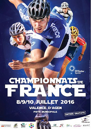 Le Championnat de France Roller piste va avoir lieu du 8 au 10 juillet à Valence d’Agen (82) @FFRollerSports #TvLocale_fr