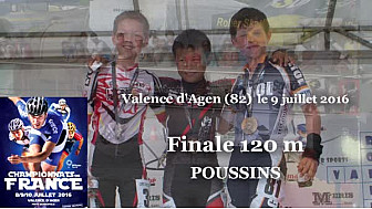 Quentin POUJOL Champion de France Poussin en Roller Piste 2016 au 120m  @FFRollerSports #TvLocale_fr #TarnEtGaronne @Occitanie